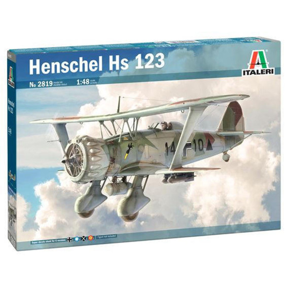 Italeri 1:48 - Henschel Hs-123 2819 Model Kit