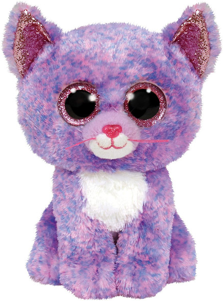 TY Beanie Boo Cassidy The Lavender Cat - 15cm