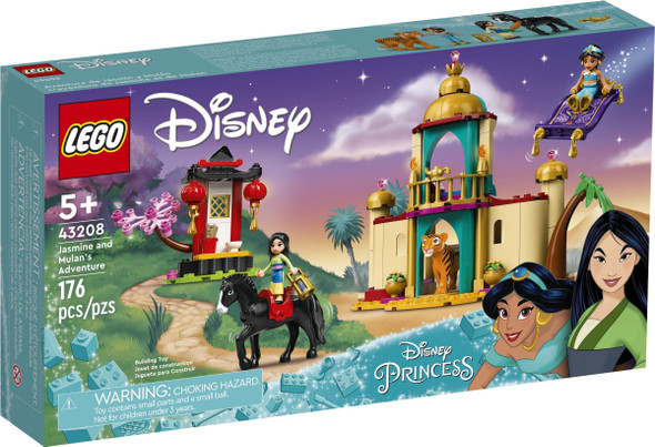 LEGO 43208 Disney Princess Jasmine And Mulan's Adventure