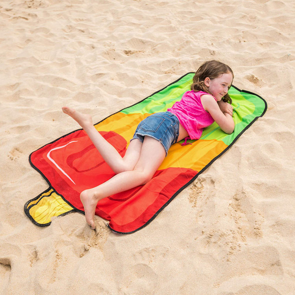 Yello Kids Ice Lolly Shaped Beach Towel