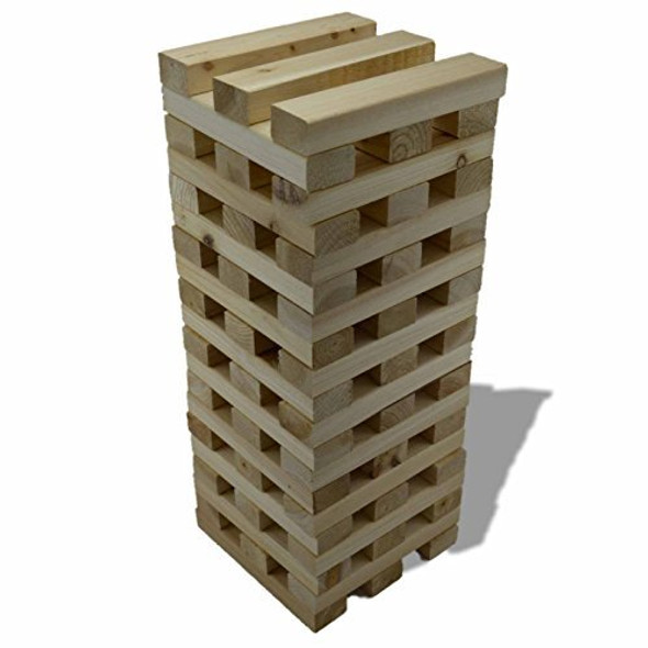 M.Y Giant Wooden Tumbling Tower 60 Piece