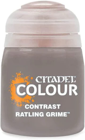 Games Workshop - Citadel Colour Contrast: Ratling Grime (18ml) Paint Games Workshop - Citadel Colour Contrast: Ratling Grime (18ml) Paint