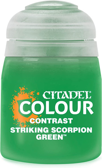 Games Workshop - Citadel Colour Contrast: Striking Scorpion Green (18ml) Paint