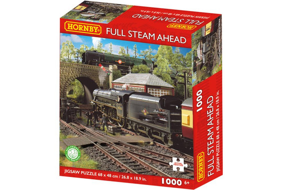 Hornby Full Steam Ahead 1000 Piece Jigsaw Puzzle