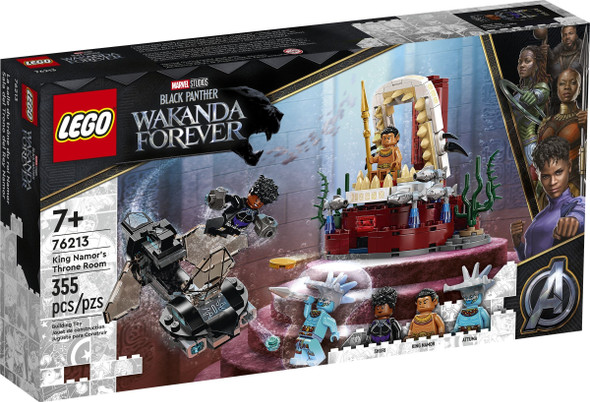 LEGO 76213 Marvel Black Panther King Namor's Throne Room