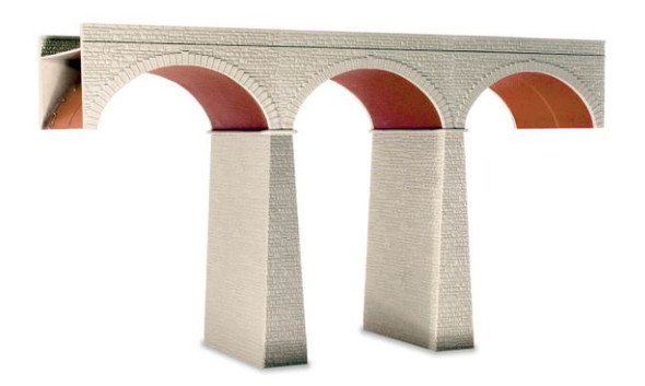 Wills SS80 OO Scale Three Arch Viaduct