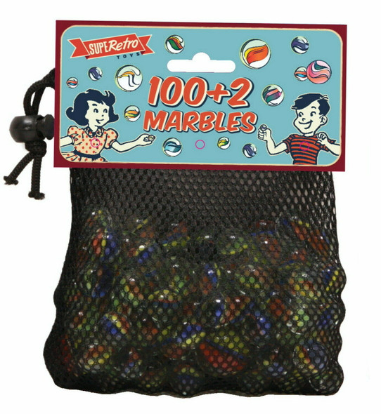 SupeRetro 100+2 Marbles In Net