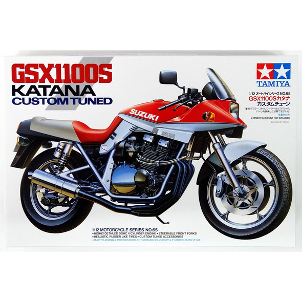 Tamiya 16025 Suzuki GSX1100S Katana 1980 1:6 Model Kit
