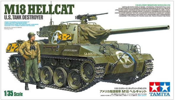 Tamiya 35376 1:35 US M18 Hellcat Model Kit