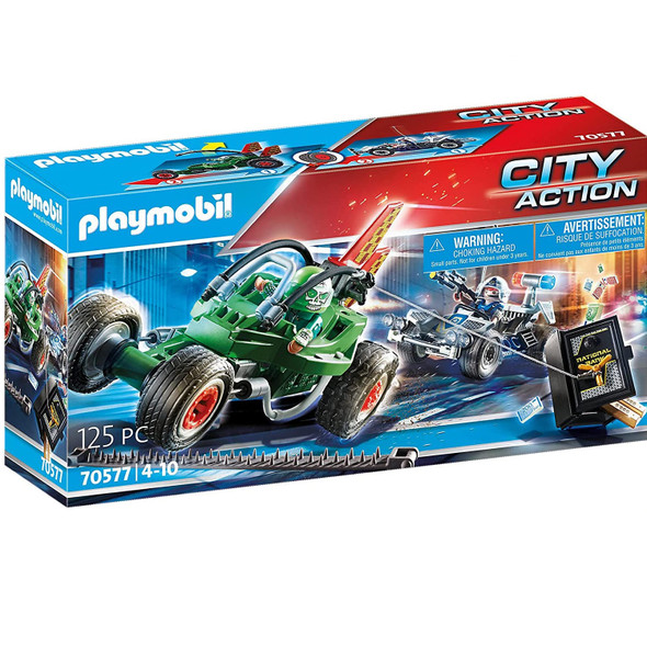 Playmobil 70577 City Action Police Go Kart Escape