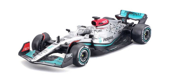 Bburago 1:43 F1 MB W13 E Performance 2022 Lewis Hamilton Formula 1 Car