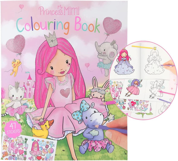 Princess Mimi Colouring Book