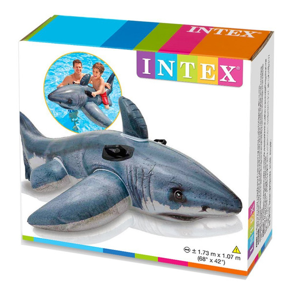 Intex Inflatable Great White Shark Rider