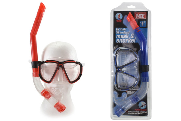 My Mask & Snorkel Set With Purge Valve