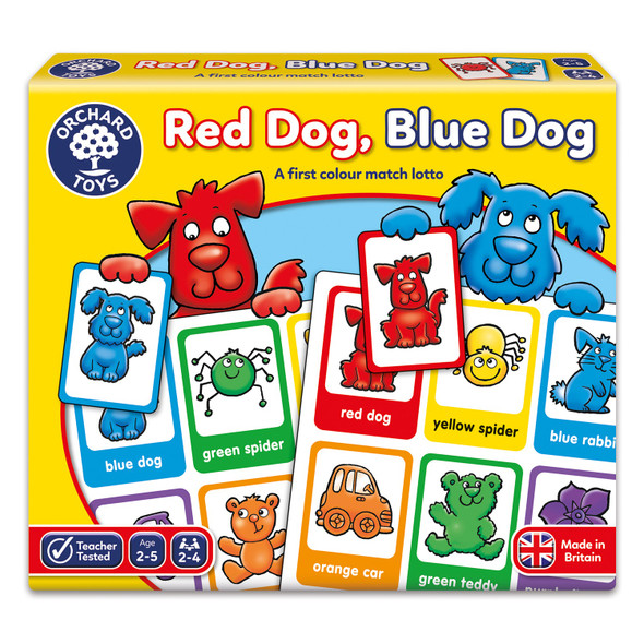 Orchard Toys Game Red Dog Blue Dog