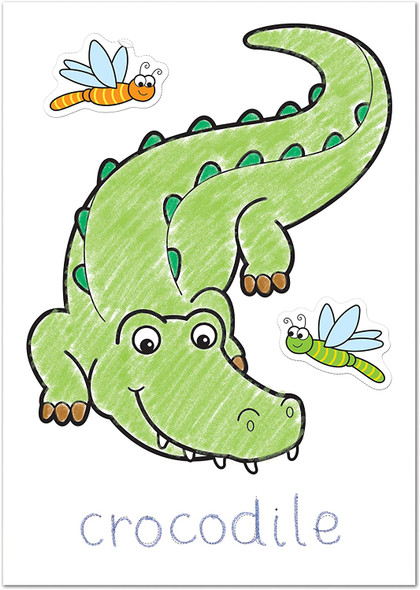 Orchard Toys Jungle Sticker Colouring Book Orchard Toys Jungle Sticker Colouring Book