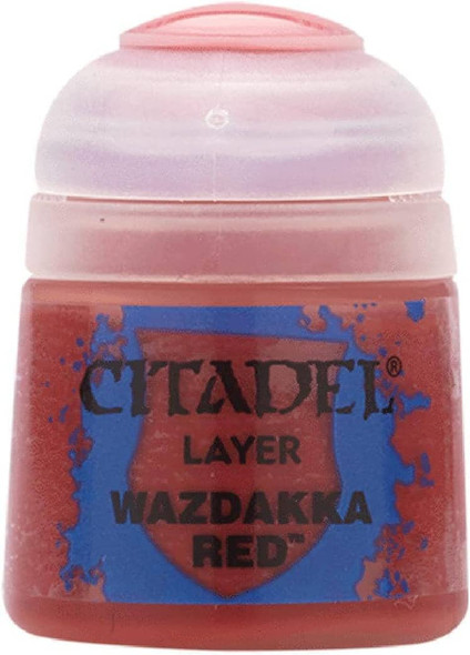 Games Workshop - Citadel Colour Layer: Wazdakka Red (12ml) Paint