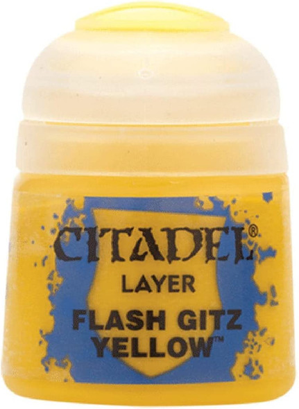 Games Workshop - Citadel Colour Layer: Flash Gitz Yellow (12ml) Paint