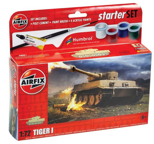Airfix A55004 Small Beginners Gift Set Tiger 1