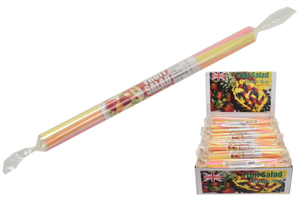 Pack of 20 Small Flavoured Rock Sticks - Fruit Salad