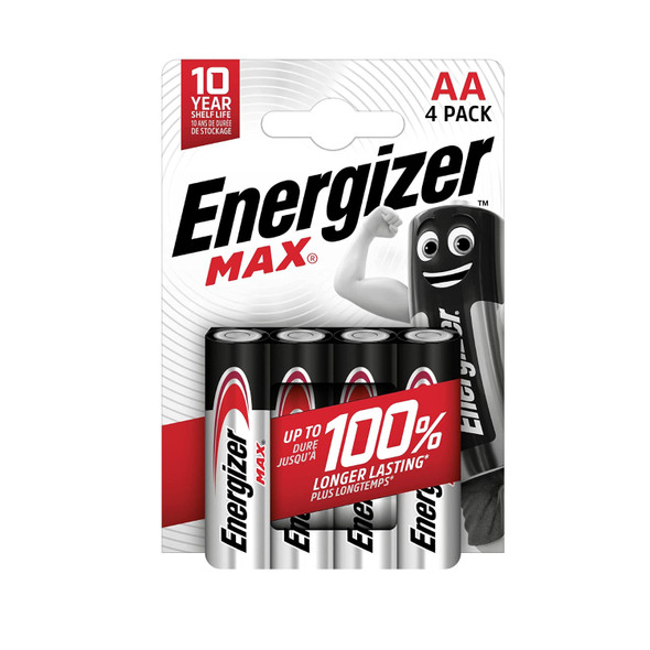 Energiser Max 4X AA Pack