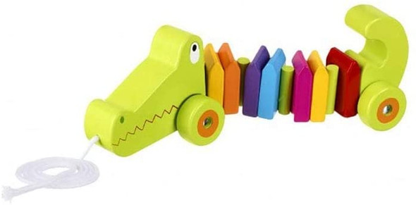 Orange Tree Toys Crocodile Pull Along