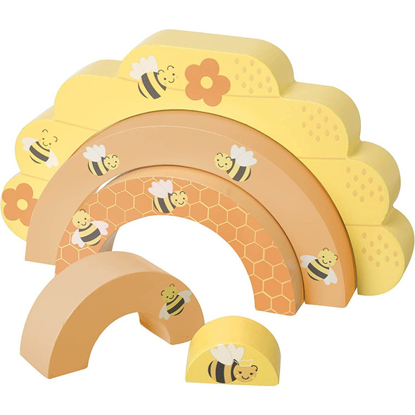 Orange Tree Toys Beehive Stacking Arch