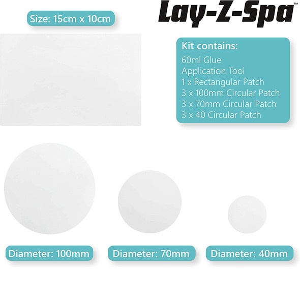 Lay-Z-Spa Vinyl Repair Kit For Inflatables