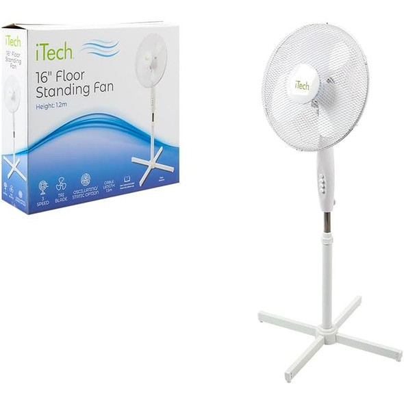 iTech 16" Floor Standing Fan