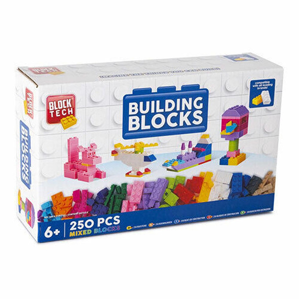 Block Tech 250 Piece Building Blocks