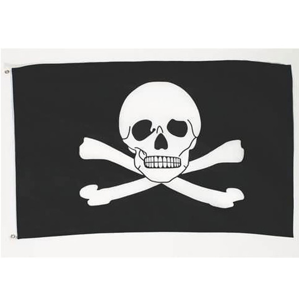 Pirate Flag On Stick