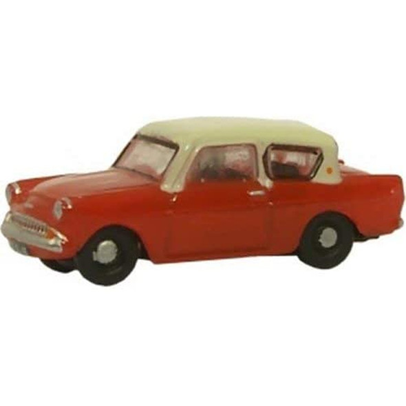 Oxford Diecast Maroon/Cream Anglia