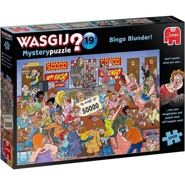 Wasgij Mystery 1000 Piece  19 Bingo Blunder!