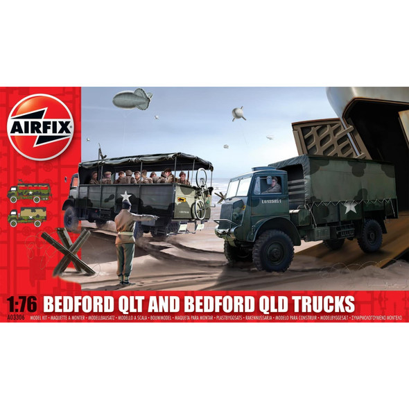 Airfix Bedford Qld/Qlt Trucks