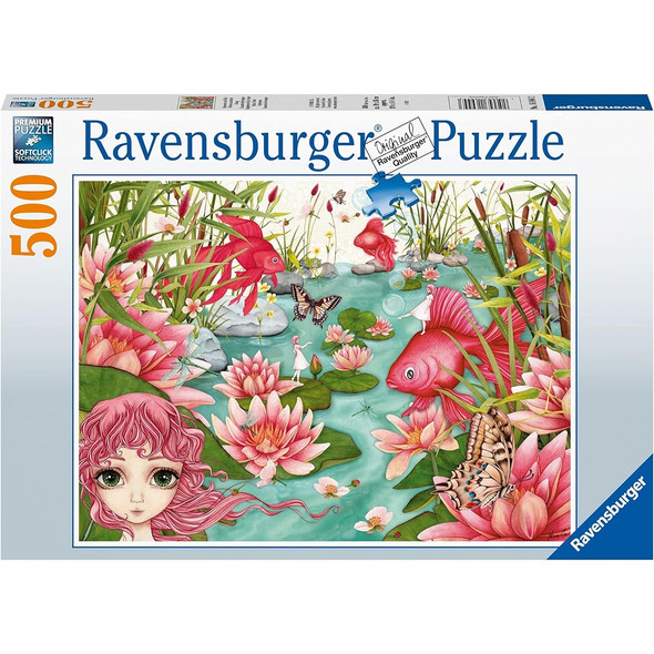 Ravensburger Minu's Pond Daydreams 500 Piece Jigsaw Puzzle