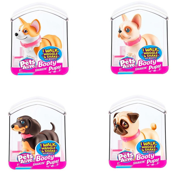 Zuru Pets Alive Booty Shakin Pups - 1 Supplied at random