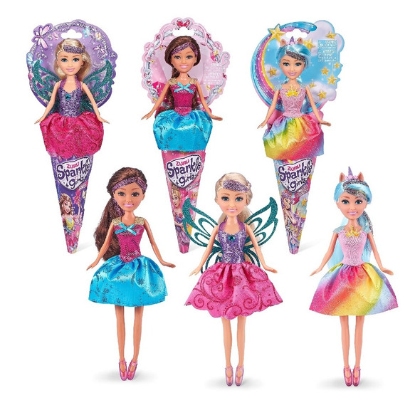 Zuru S/Girlz Super Sparkly Fairy Cones - 1 Supplied at random