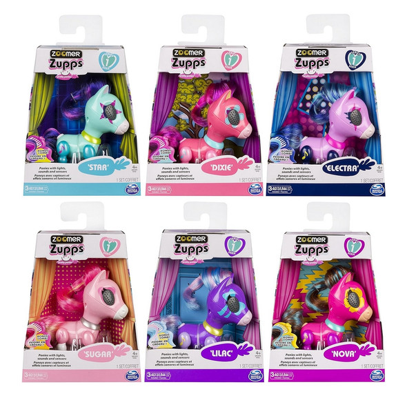Zoomer Zupps Pretty Ponies Electronic Toy (Styles Vary)