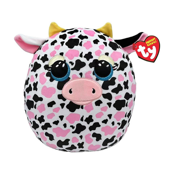 TY Squishy Beanie Milkshake the Cow 10"