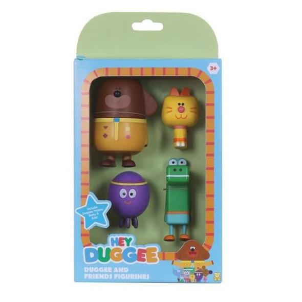 Hey Duggee 4 Figure Pack - Duggee/Enid/Betty/Happy