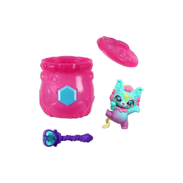 Magic Mixies Mixlings Fizz & Reveal Collector's Cauldron Pink