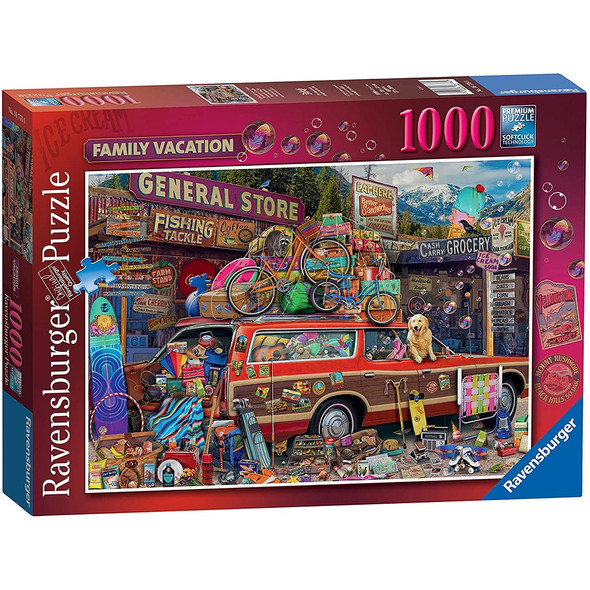 Ravensburger Family Vacation 1000 Piece Jigsaw Puzzle