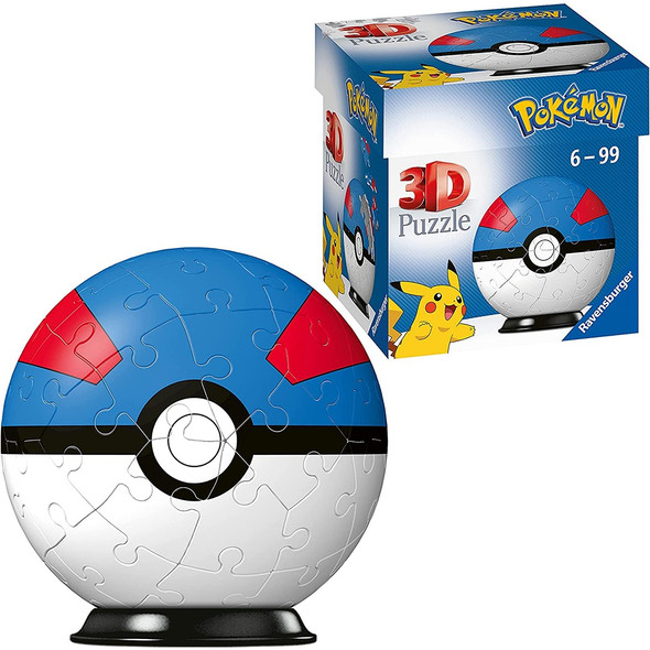 Ravensburger Pokemon Great Ball 3D Jigsaw Puzzle