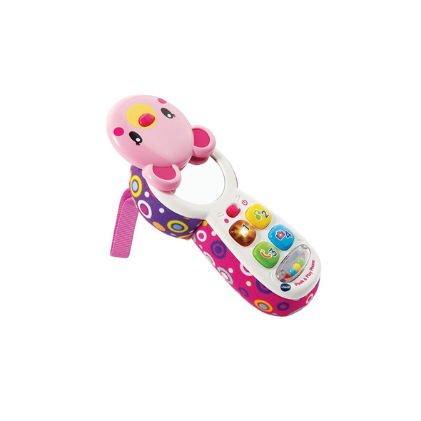 VTech Peek & Play Phone Pink