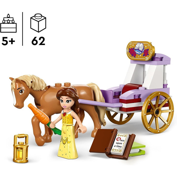 LEGO 43233 Disney Princess Belle's Storytime Horse Carriage