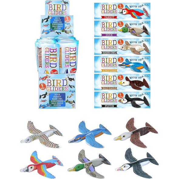 Henbrandt Bird Gliders Pack of 12