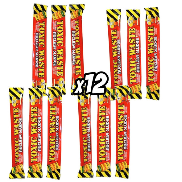 Toxic Waste Sour Cherry Chew Bar Pack Of 12