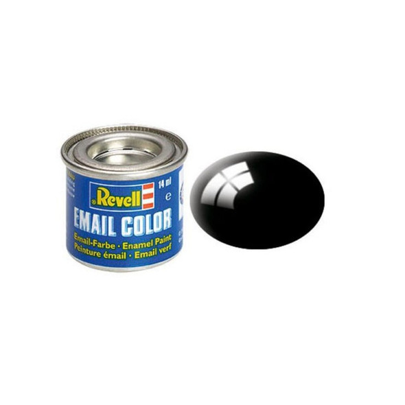 Revell Enamel 007 Black Gloss 14Ml