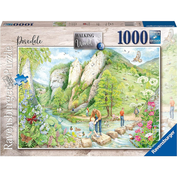 Ravensburger Walking World - Dovedale 1000 Piece Jigsaw Puzzle