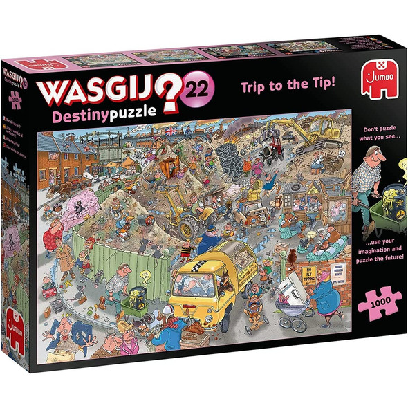 Wasgij Destiny 22 Trip To The Tip! 1000 Piece Jigsaw Puzzle